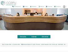 Tablet Screenshot of corpu.com.br